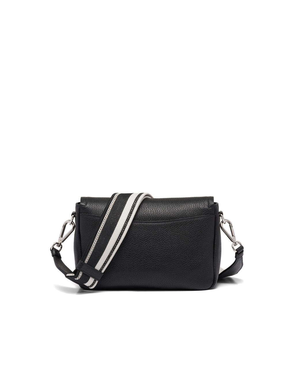 Prada Leather Shoulder Bag Black | 69EHMSFGV