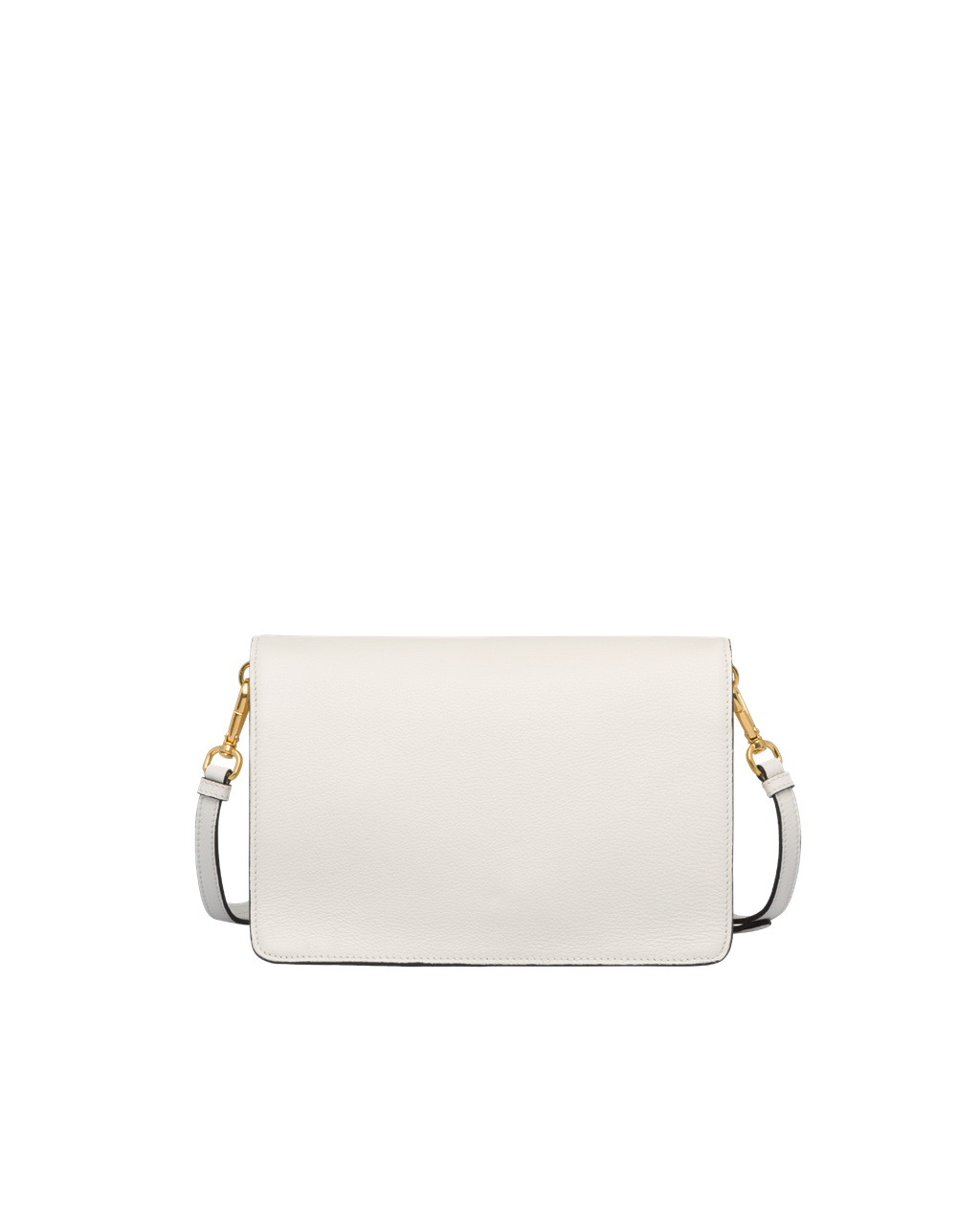 Prada Leather Shoulder Bag White | 62PSDQCWM