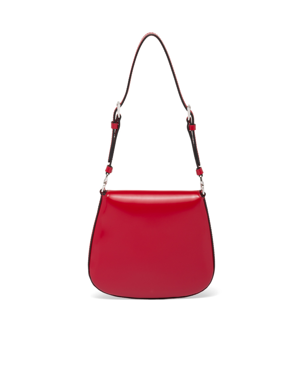 Prada Prada Cleo Brushed Leather Mini Bag Scarlet | 50BQKCOIM