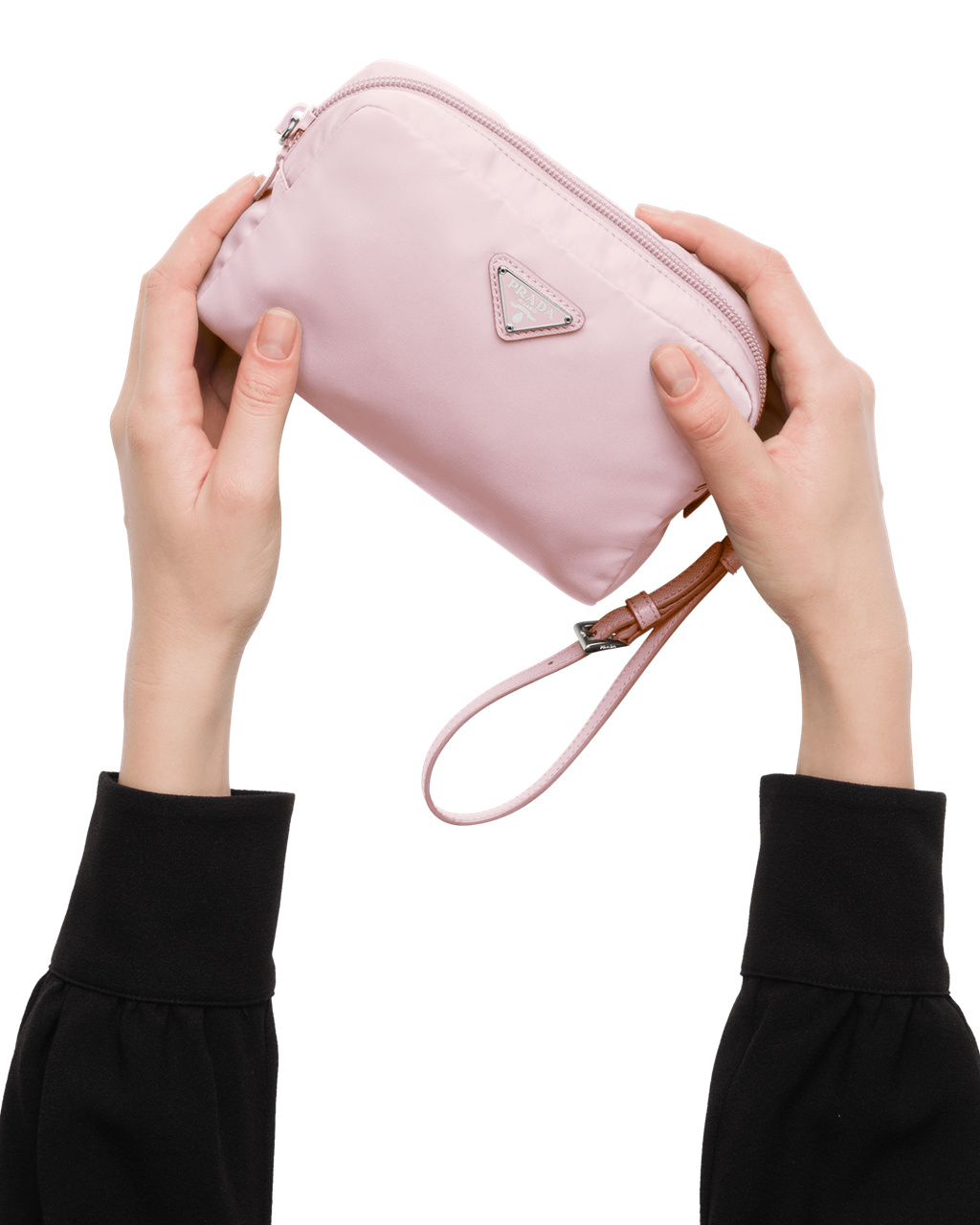 Prada Re-nylon Pouch Alabaster Pink | 35OVCGUBN