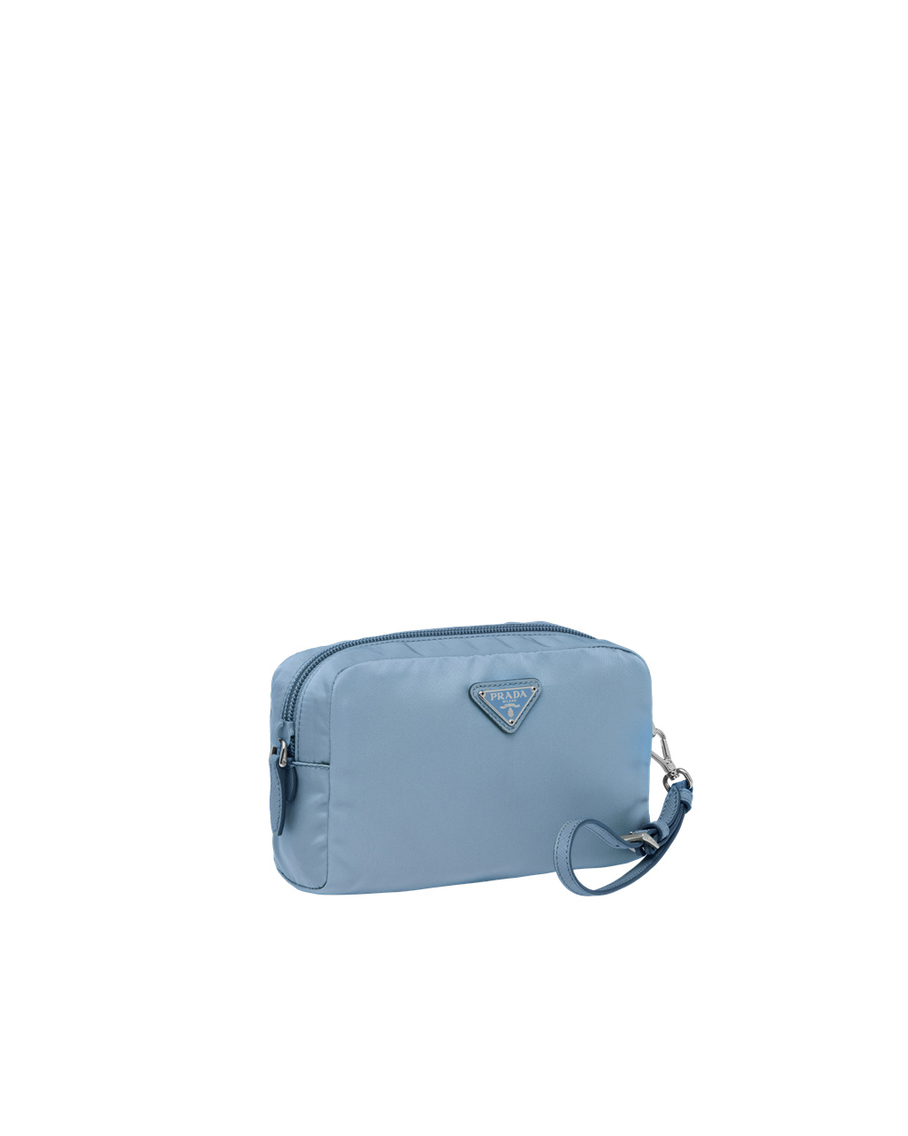 Prada Re-nylon Pouch Celeste | 30FNSPQVU