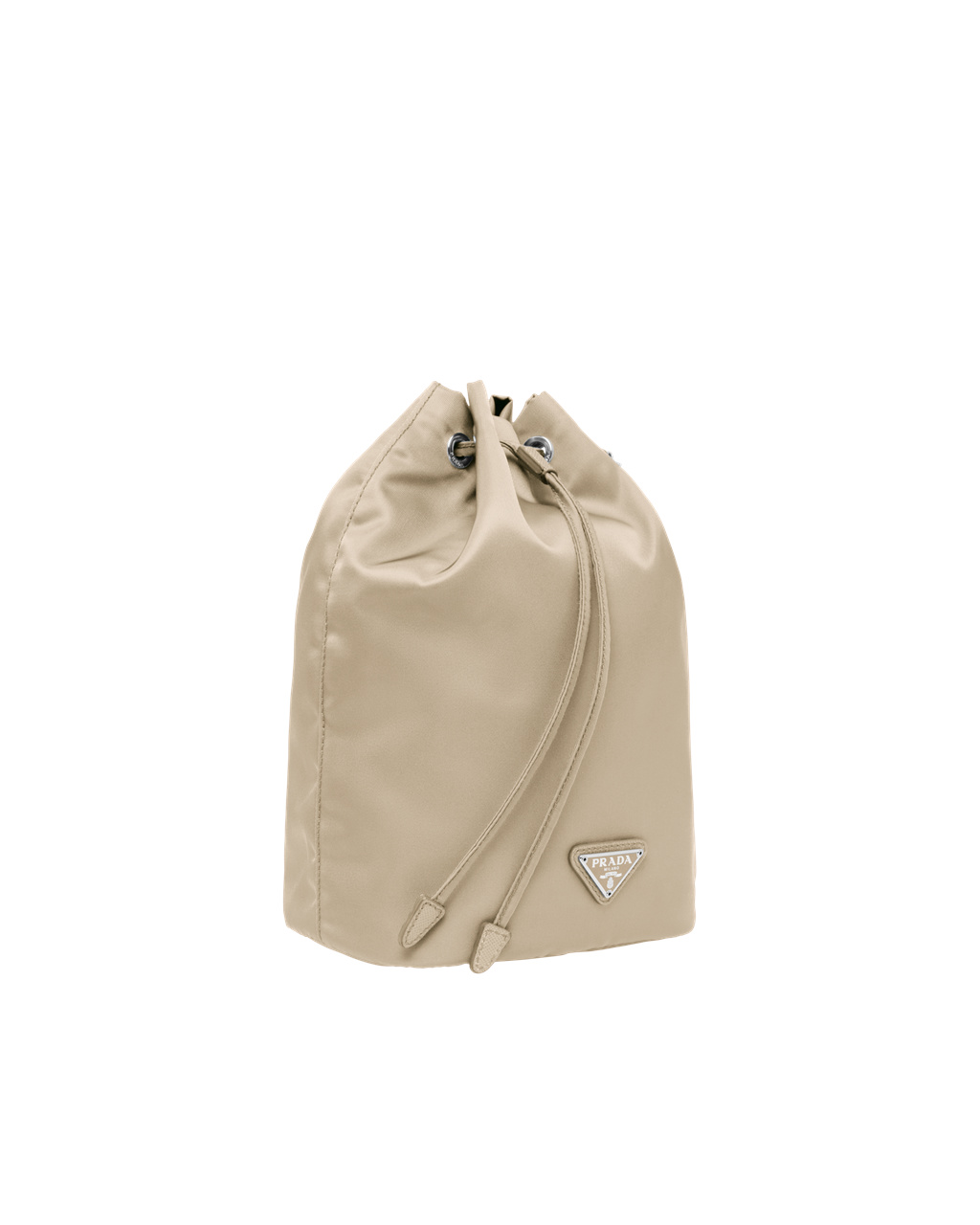 Prada Re-nylon Pouch Desert Beige | 18OHDVXGE