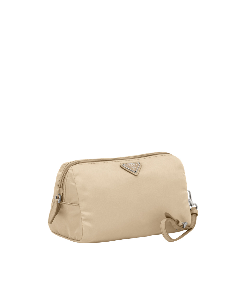 Prada Re-nylon Pouch Desert Beige | 54PHMZSYG