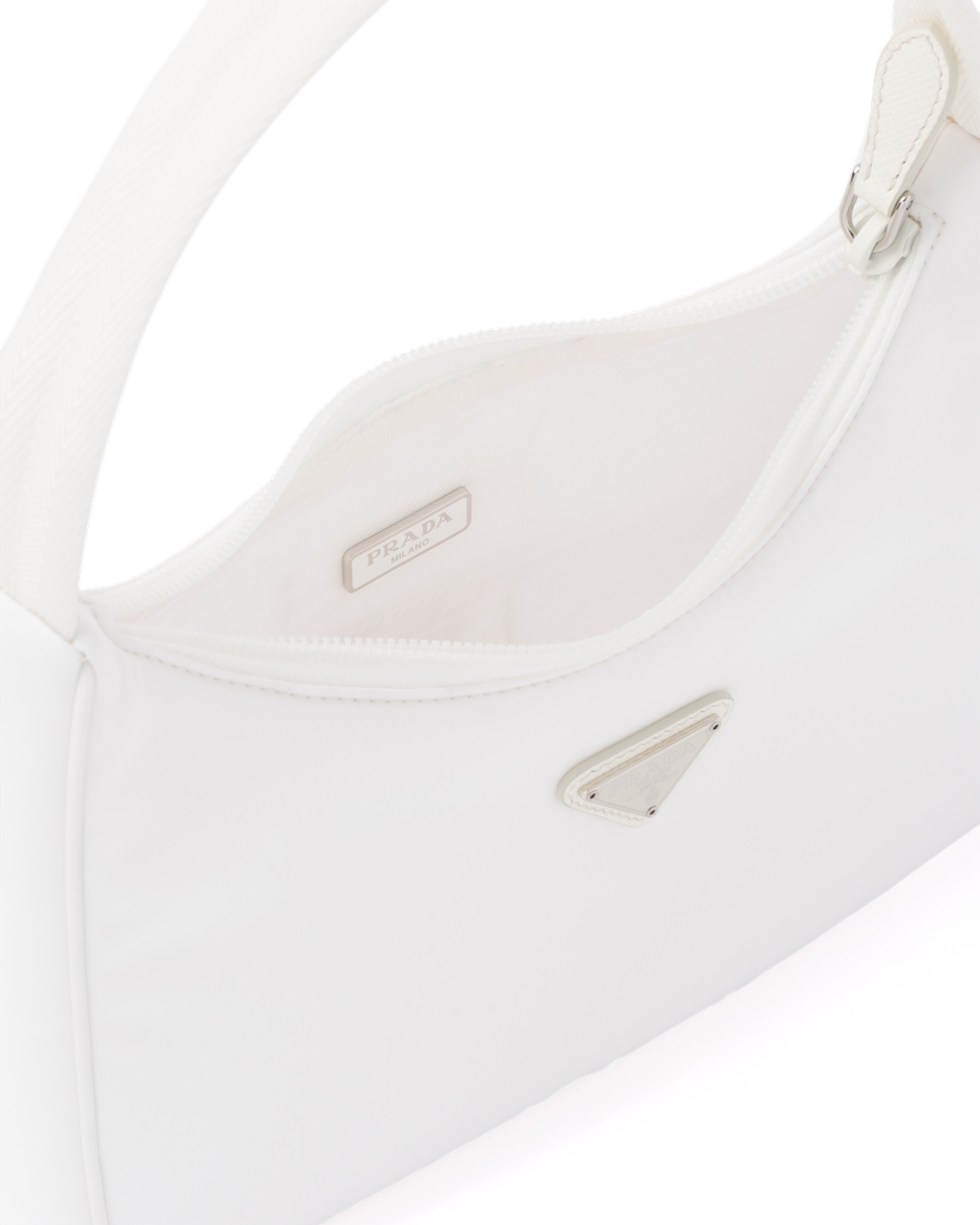 Prada Re-nylon Re-edition 2000 Mini-bag White | 61ZGMCNFW