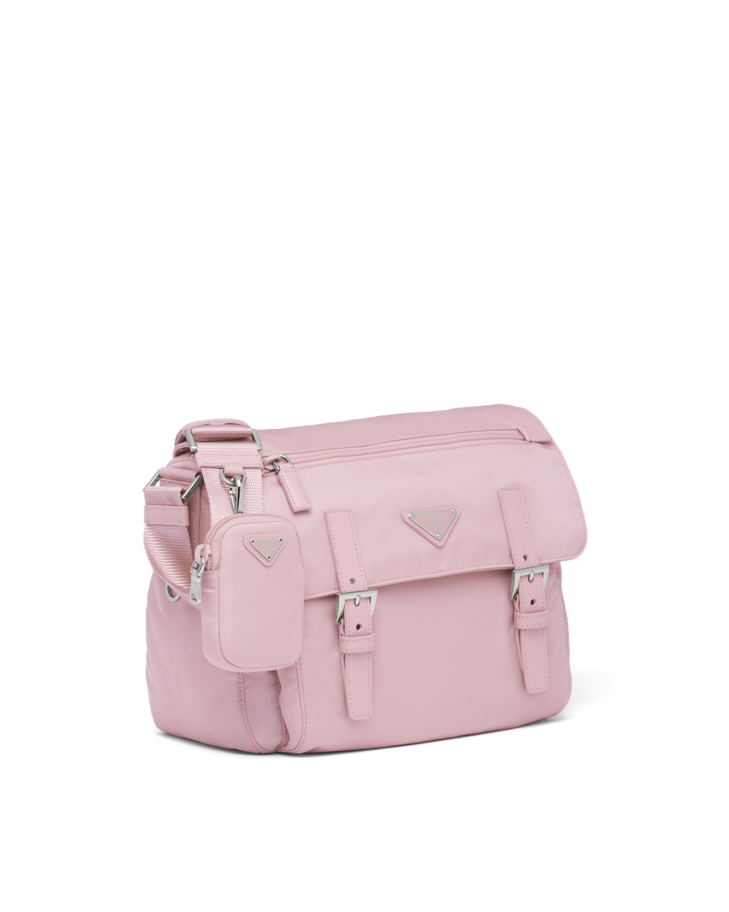 Prada Re-nylon Shoulder Bag Alabaster Pink | 06MCTBSIK