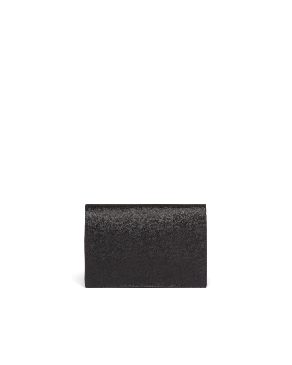 Prada Saffiano Leather Mini Envelope Bag Black | 36YTIWDQV