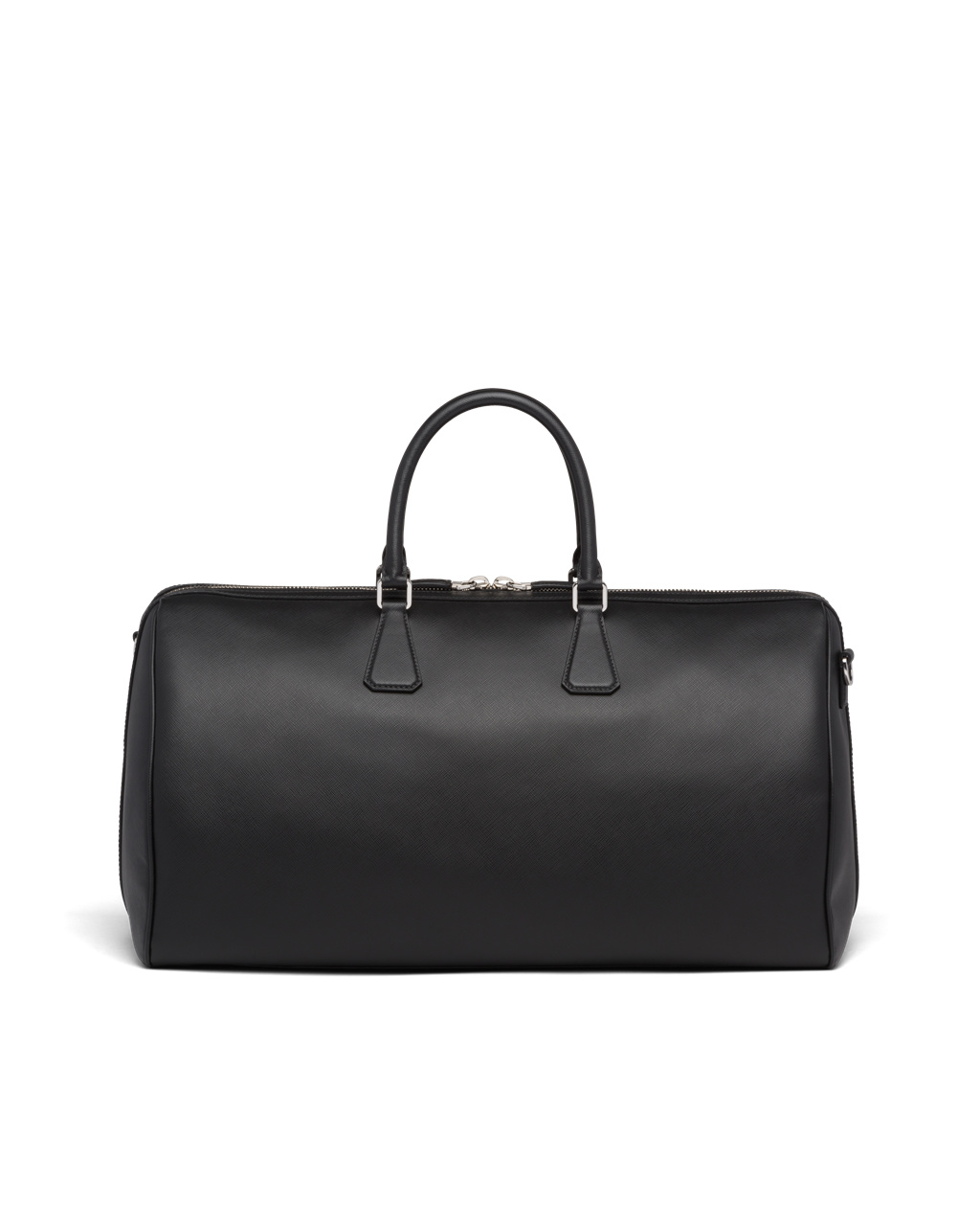 Prada Saffiano Leather Travel Bag Black | 32KRJABWY