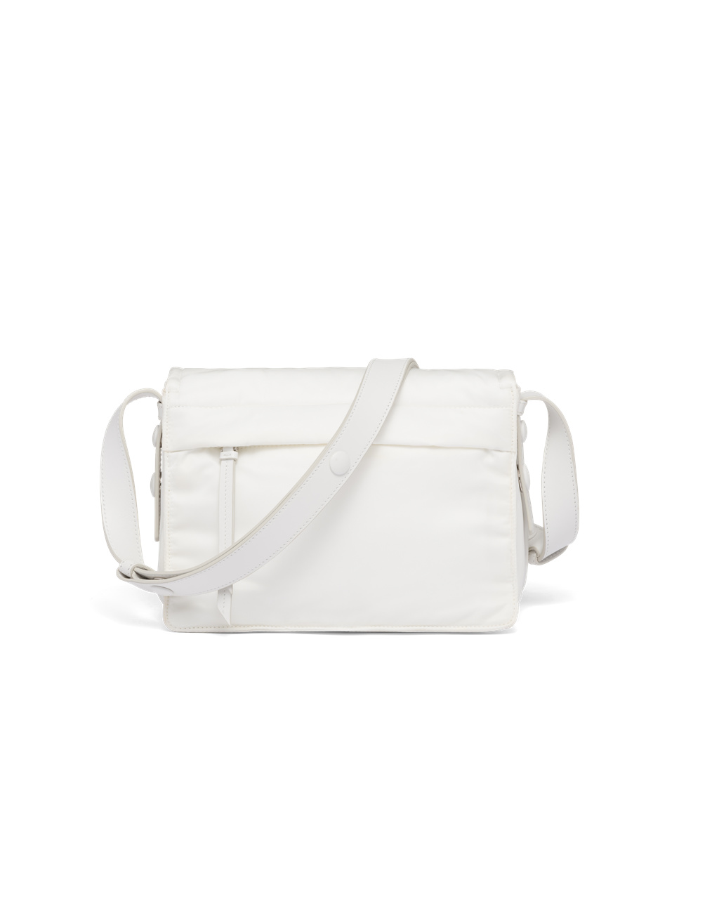 Prada Small Padded Re-nylon Shoulder Bag White | 81LHUVAKP