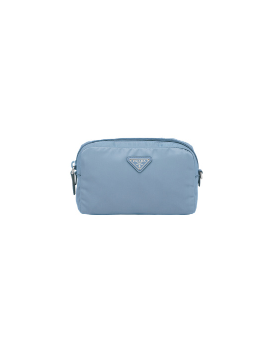 Prada Re-nylon Pouch Celeste | 30FNSPQVU