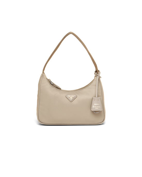 Prada Re-nylon Re-edition 2000 Mini-bag Desert Beige | 54JIDUEQM