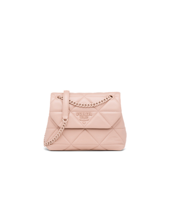 Prada Small Nappa Leather Prada Spectrum Bag Powder Beige | 96PBCODNZ